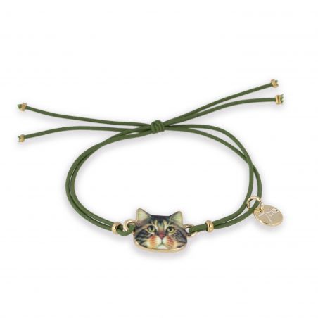 Bracelet 7bis lolcat - Pink cat