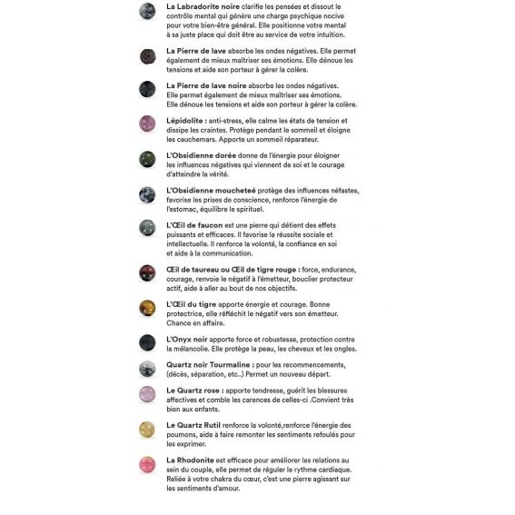 Bracelet Göshö [Hyperactivité] Améthyste, Lépidolite, Pierre de lune