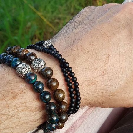 [Tederheid] Glanzend rozenkwarts - Armband Göshö