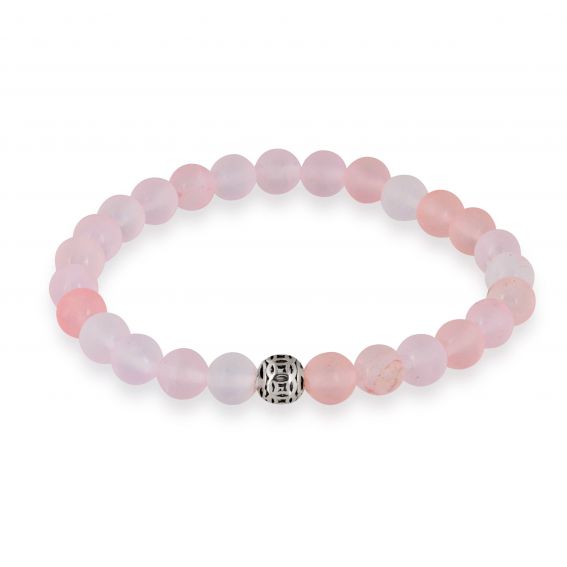 [Tenderness] Shiny rose quartz - Göshö Bracelet