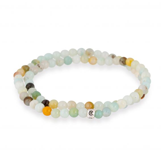 [Rebalance] Afrikaanse Amazoniet - Göshö armband