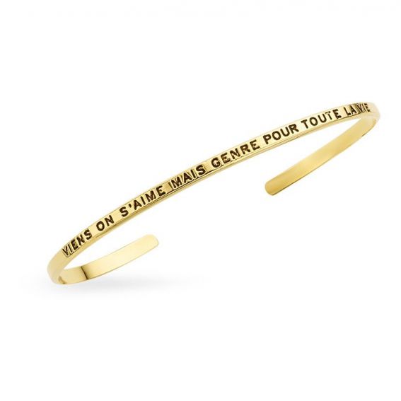Bracelet MYA BAY -  Viens on s'aime mais genre pour toute la vie  - JC-125