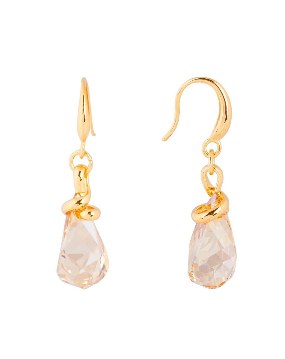 Swarovski Crystal Mini Spike AB Earrings