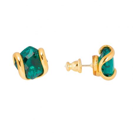 Swarovski Kristallen Mini Spike AB Oorbellen