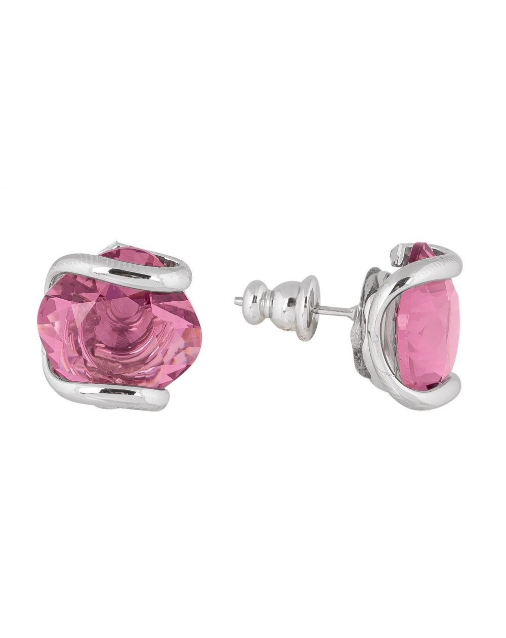 Swarovski Kristallen Mini Spike AB Oorbellen