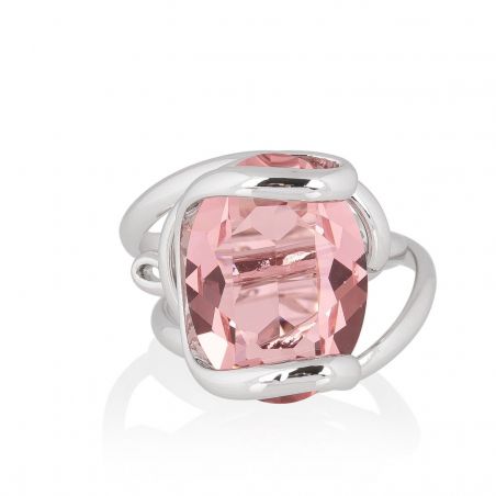 Ring Marazzini Swarovski Kristal Ovaal Licht Turkoois