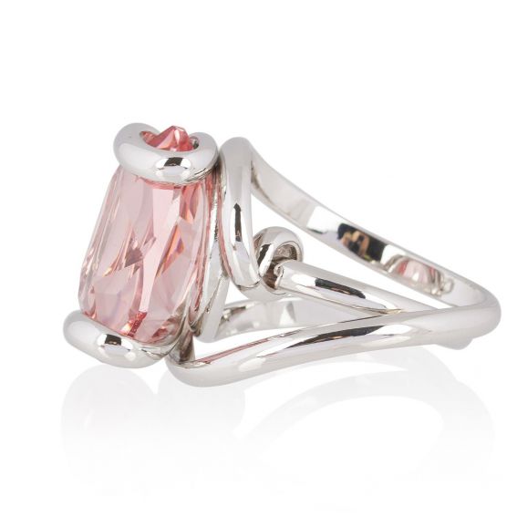 Ring Marazzini Swarovski Kristal Ovaal Licht Turkoois