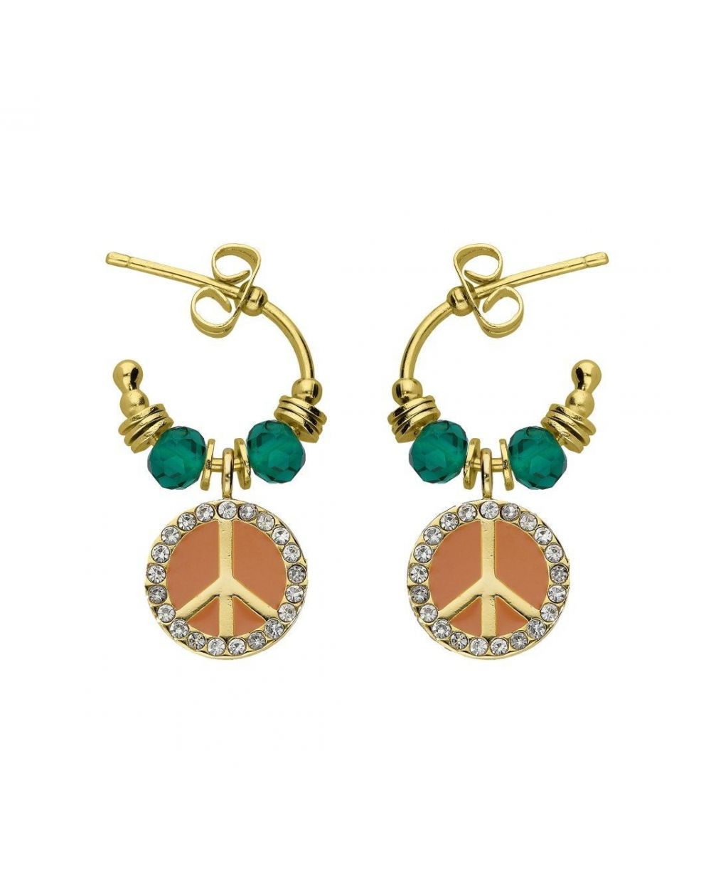 Boucles d'oreilles Hipanema Hayley Amber - Marque Hipanema