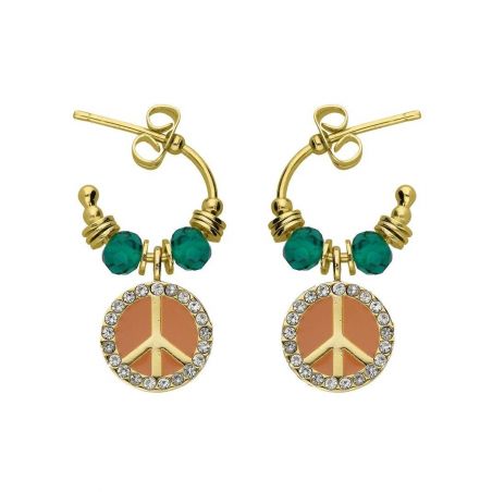 Boucles d'oreilles Hipanema Hayley Amber - Marque Hipanema