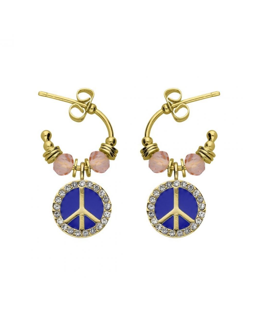 Boucles d'oreilles Hipanema Hayley Blue - Marque Hipanema