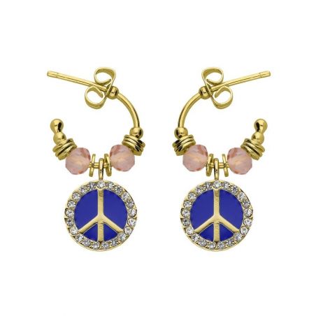 Boucles d'oreilles Hipanema Hayley Blue - Marque Hipanema