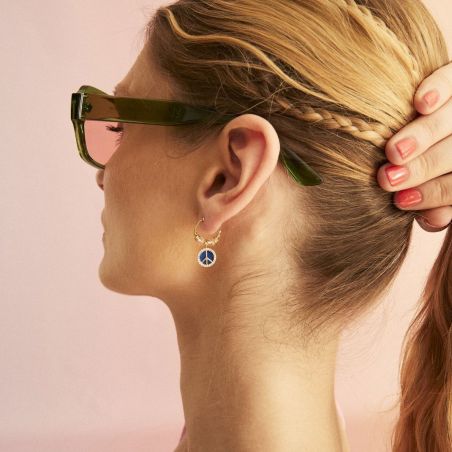 Boucles d'oreilles Hipanema Hayley Blue - Marque Hipanema