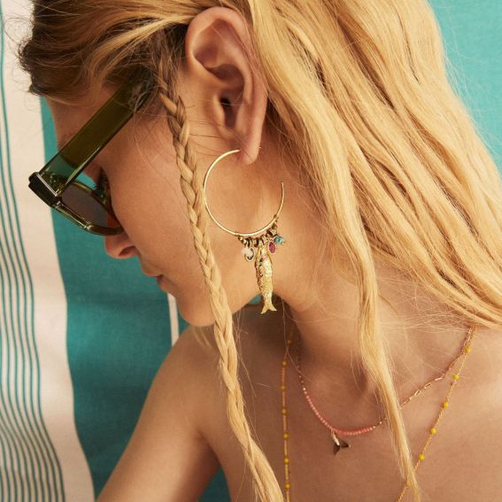 Nabab Gouden oorbellen