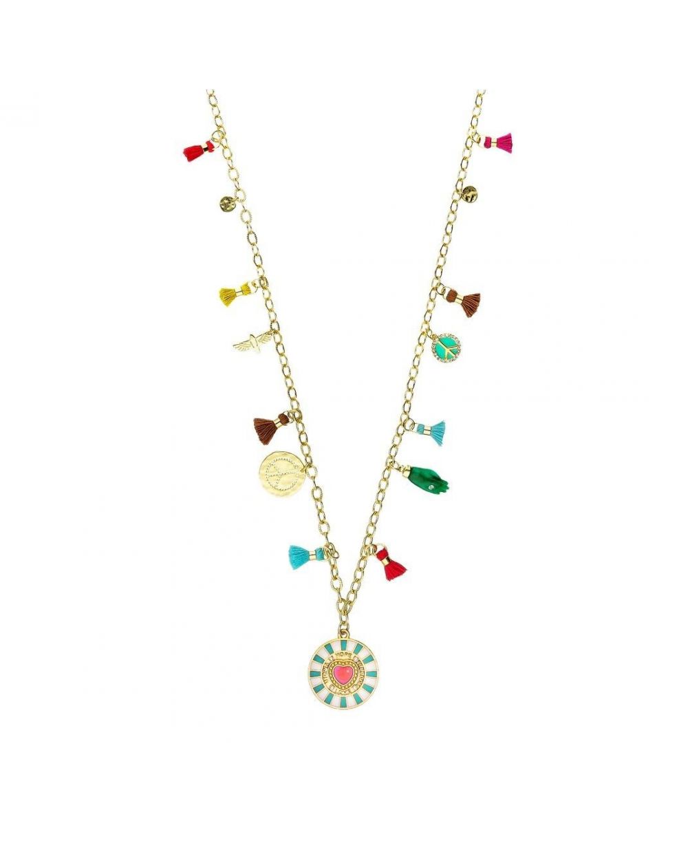 Collier Hipanema Ashram Multicolore - Bijoux de marque Hipanema