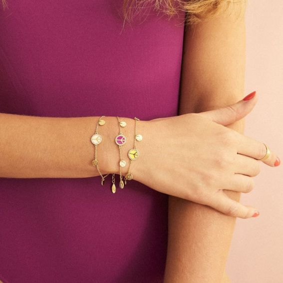 Bracelet Hipanema Joyful Yellow - Bijoux de la marque Hipanema