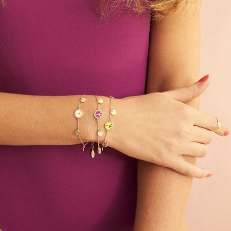 Bracelet Hipanema Joyful Yellow - Bijoux de la marque Hipanema