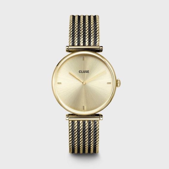 Montre CLUSE CW10401 - Triomphe Mesh Full Gold