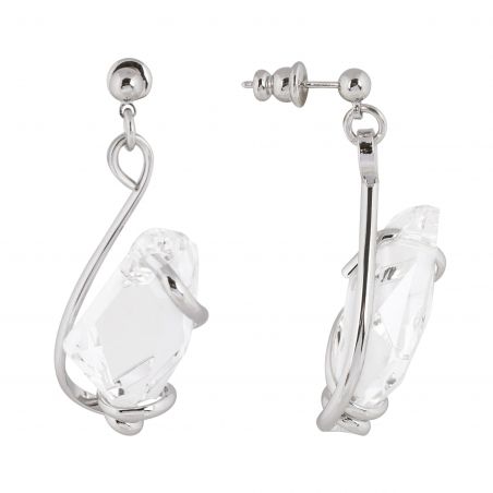 Swarovski Crystal Mini Spike AB Earrings
