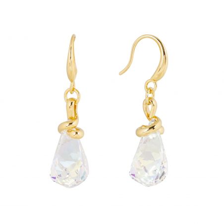 Boucles d'oreilles Andrea Marazzini - Cristal Swarovski Galactic Helix AB Courtes