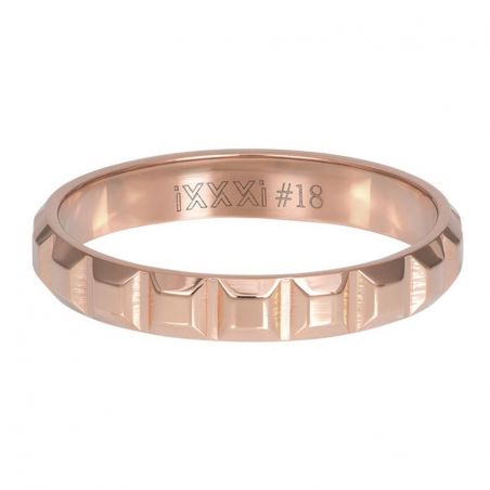 Anneau Art 4mm rosé - R06401-02 - Bijoux de marque iXXXi