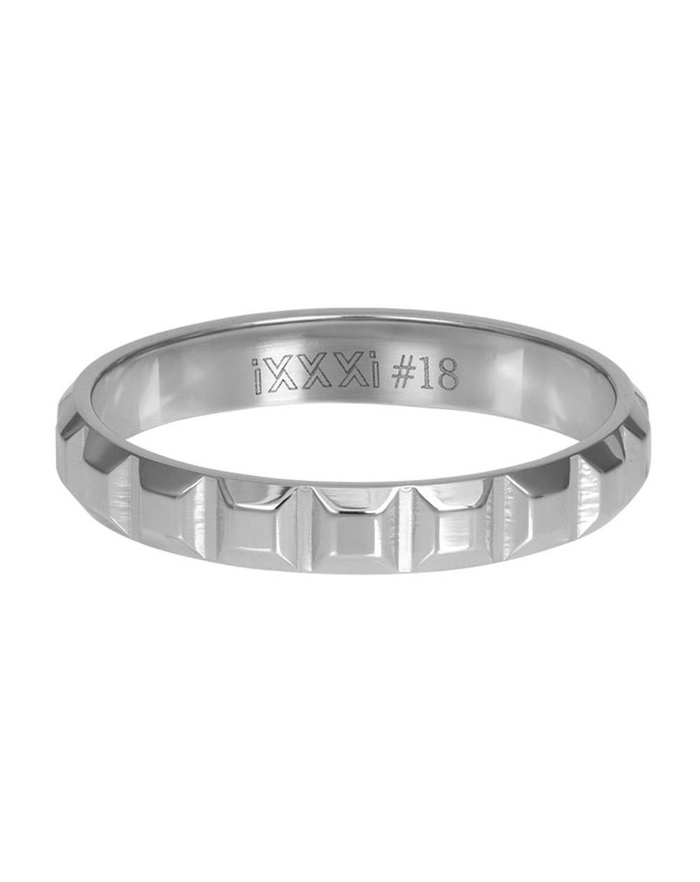 Anneau Art 4mm argenté - R06401-03 - Bijoux de marque iXXXi
