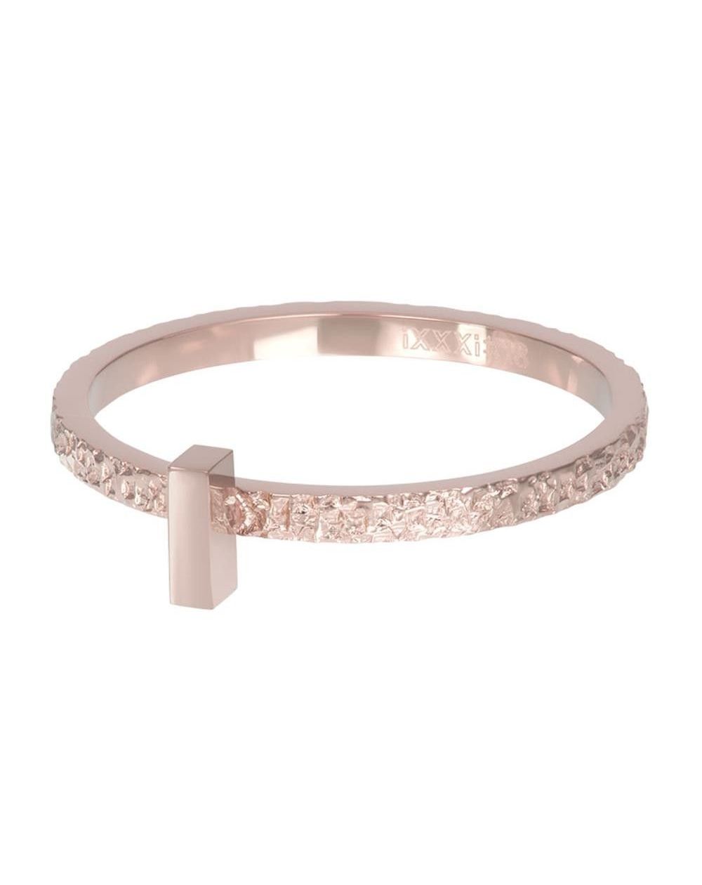 Abstract Rectangle 2mm rosé - R06305-02 - Bijoux de marque iXXXi