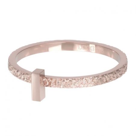Abstract Rectangle 2mm rosé - R06305-02 - Bijoux de marque iXXXi