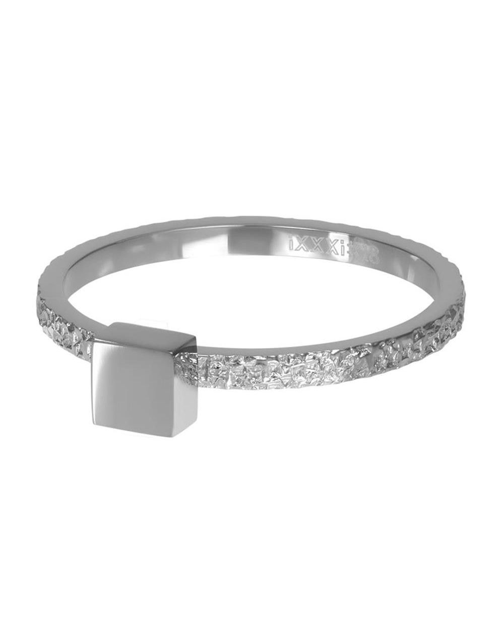 Abstract Square 2mm argenté - R06304-02- Bijoux de marque iXXXi