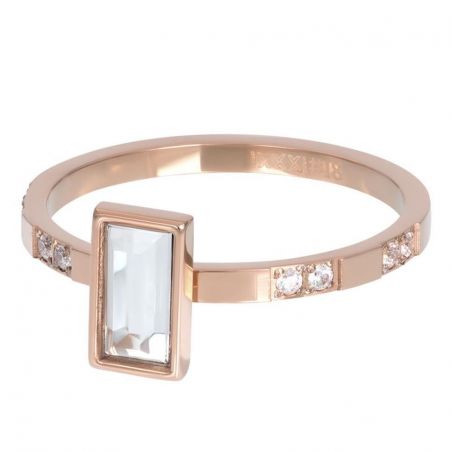 Expression Rectangle 2mm rosé - R06309-02 - Bijoux de marque iXXXi