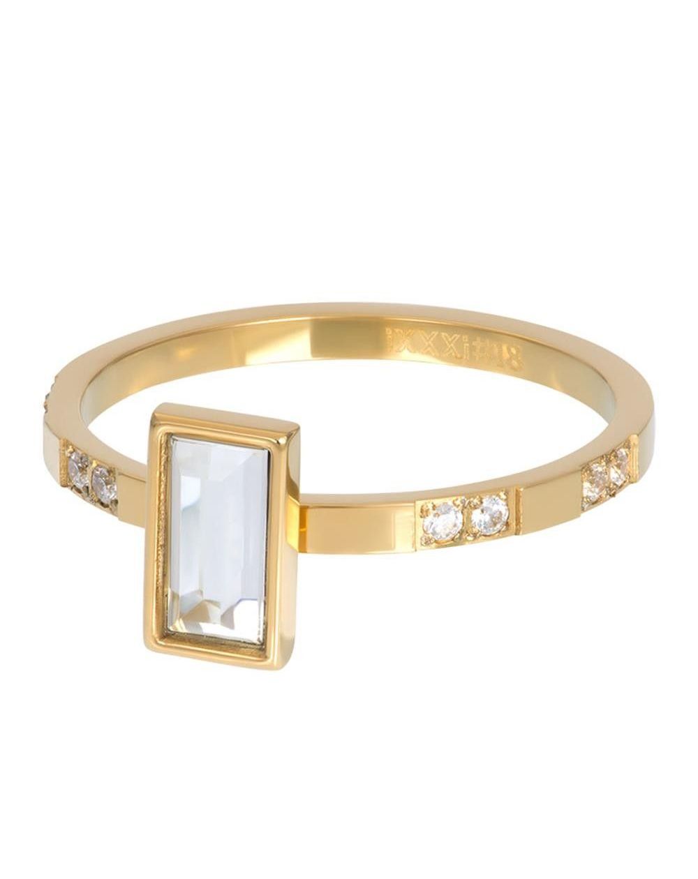 Expression Rectangle 2mm doré - R06309-01 - Bijoux de marque iXXXi