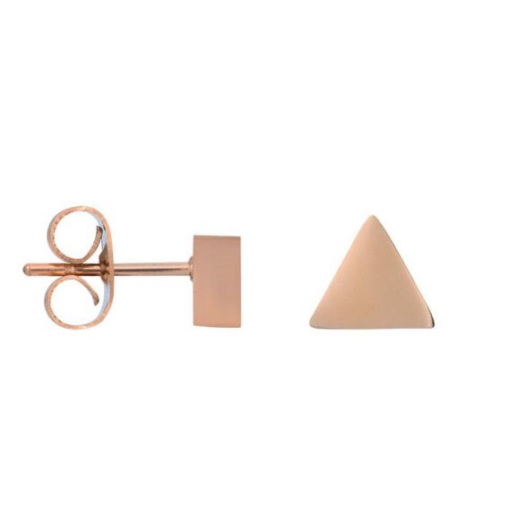 Perceuses iXXXi Abstract Triangle rosées - Boucles d'oreilles