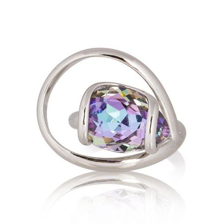Andrea Marazzini - Bague cristal Swarovski Pear Vitral Light