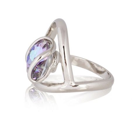 Andrea Marazzini - Bague cristal Swarovski Pear Vitral Light