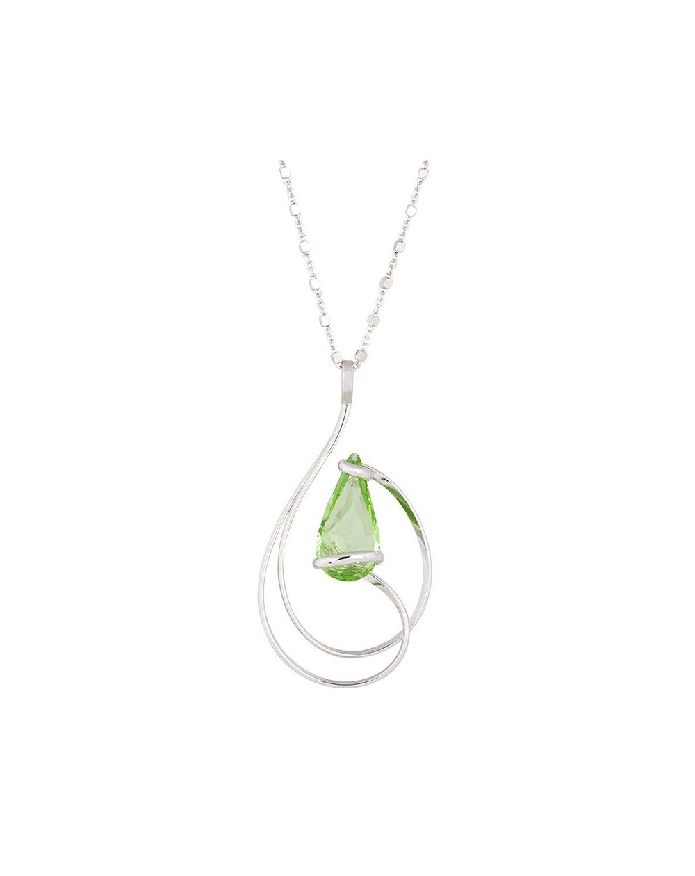 Collier Andrea Marazzini - Cristal Swarovski Florence Peridot Aura