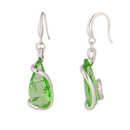 Swarovski Kristallen Mini Spike AB Oorbellen