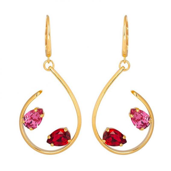 Swarovski Crystal Mini Spike AB Earrings