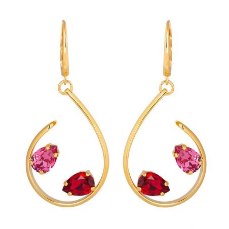 Swarovski Crystal Mini Spike AB Earrings