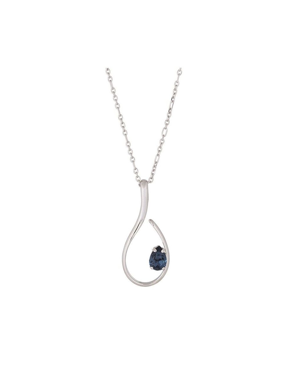 Collier Andrea Marazzini - Cristal Swarovski Mignon Dark Blue