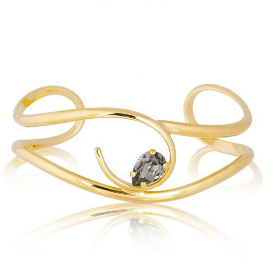 Andrea Marazzini bijoux - Bracelet cristal Swarovski Mignon silver Night