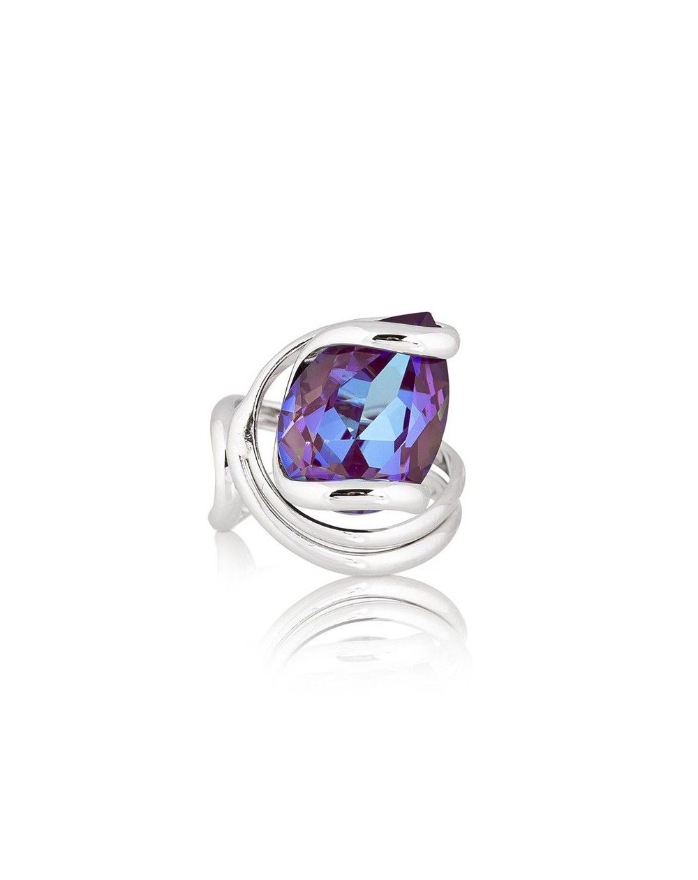 Andrea Marazzini - Bague cristal Swarovski Candy Amethist Delite