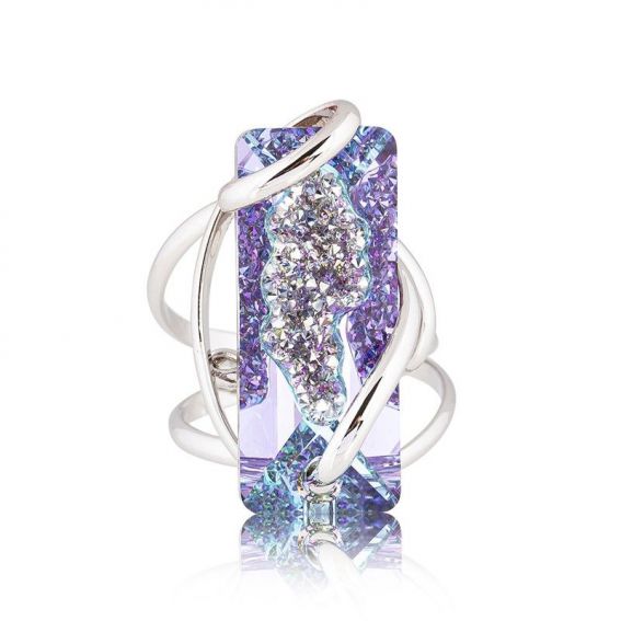 Andrea Marazzini - Bague cristal Swarovski Mini Moondust Vitral Light