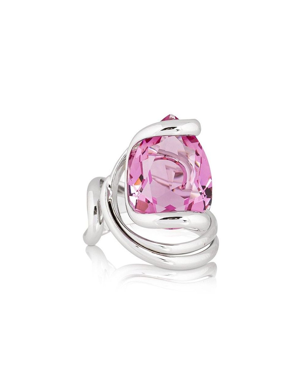 Ring Marazzini Swarovski Kristal Ovaal Licht Turkoois