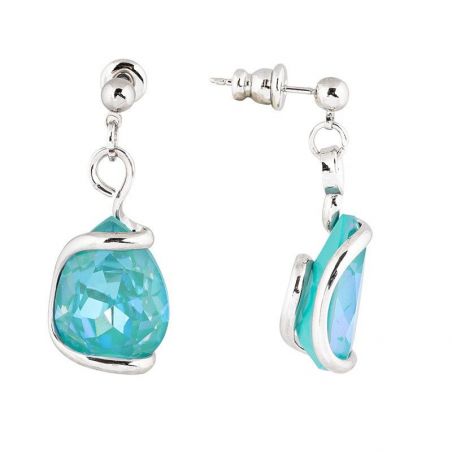 Swarovski Kristallen Mini Spike AB Oorbellen