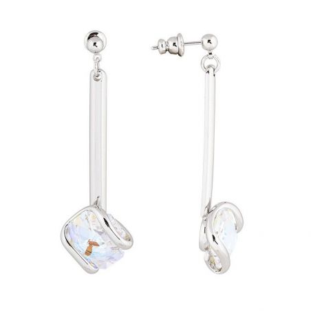 Swarovski Crystal Mini Spike AB Earrings
