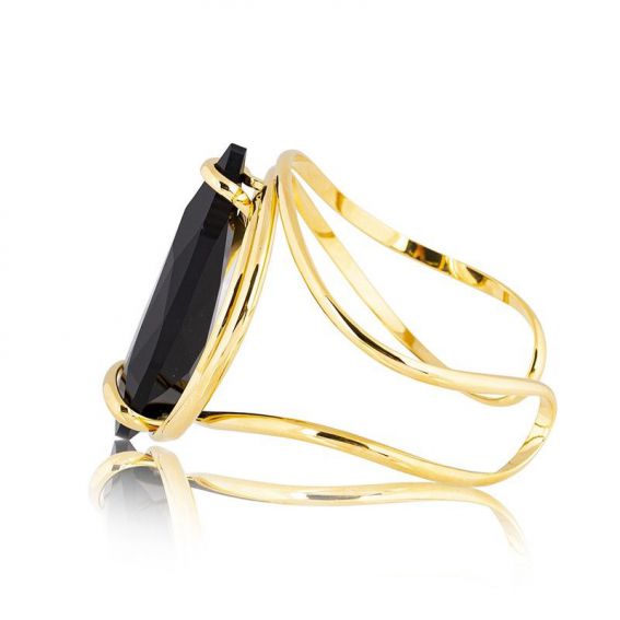 Andrea Marazzini bijoux - Bracelet cristal Swarovski Big Florence Jet