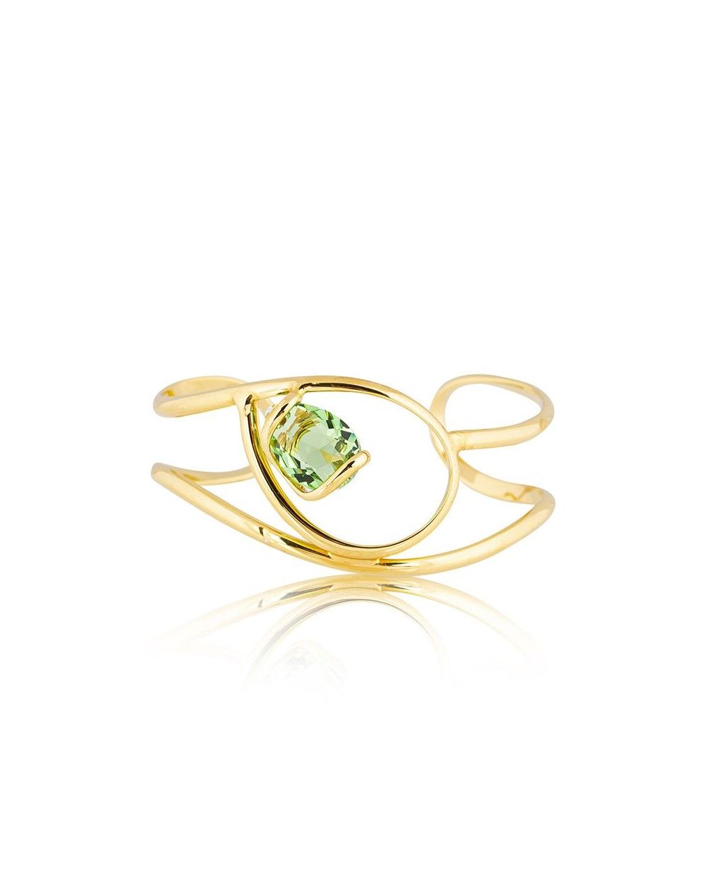 Andrea Marazzini bijoux - Bracelet cristal Swarovski Pear Peridot