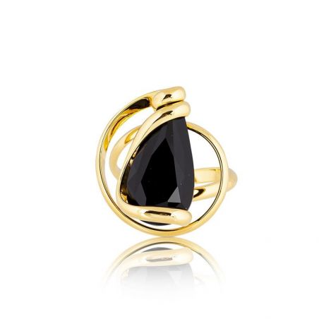 Ring Marazzini Swarovski Crystal Oval Light Turquoise