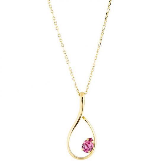Collier Andrea Marazzini - Cristal Swarovski Mignon Fuchsia