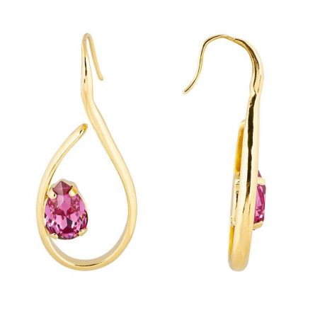 Swarovski Kristallen Mini Spike AB Oorbellen