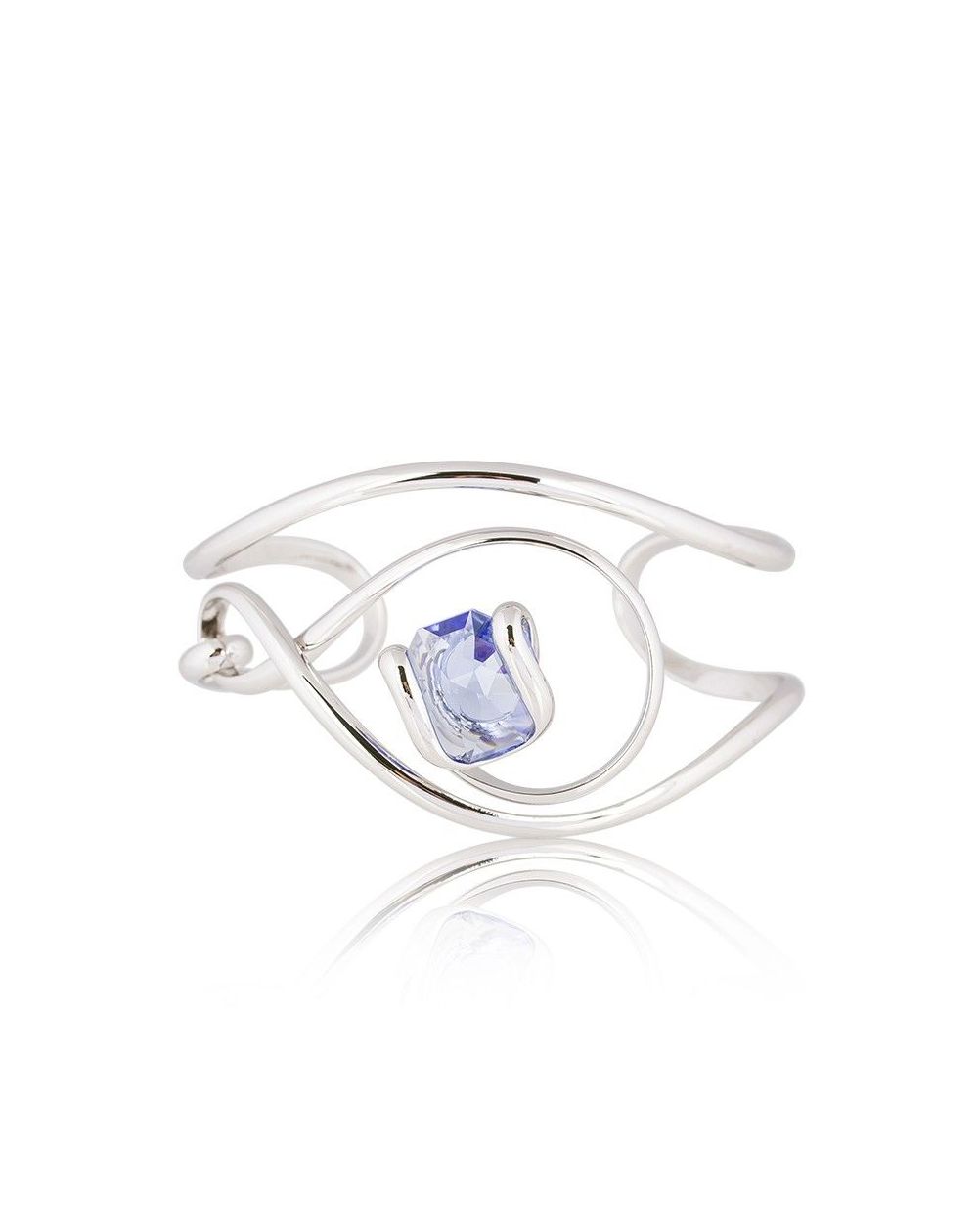 Andrea Marazzini bijoux - Bracelet cristal Swarovski Octagon Light Blue